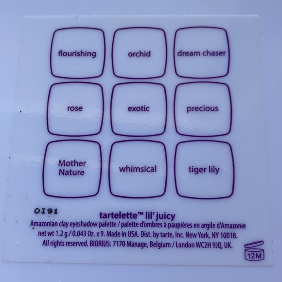 Tarte tartelette lil’ juicy eyeshadow palette - Picture 4 of 5